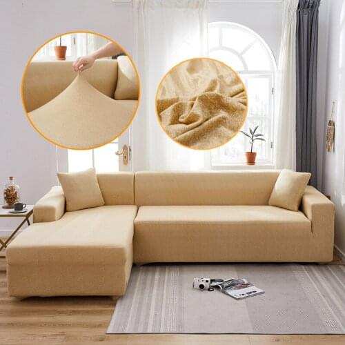 Solid Color Texture Lines Sofa Covers for Living Room Elastica Para Armchair Cover Divani Moderni 2 e 3 Lugares Furniture