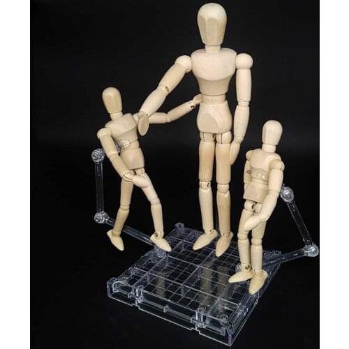 Assembly Action Figure Display Holder Doll Model Support Stand Action Figure Accessories Adjustable Figure Stand Support Bracket