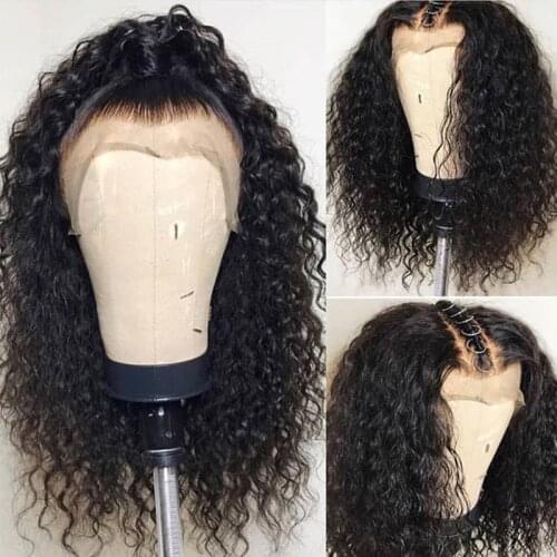 Full Lace Frontal Wig Pre Plucked With Baby Hair Brazilian Deep Wave Human Hair Wigs UEENLY Remy Hair Lace Front Wigs