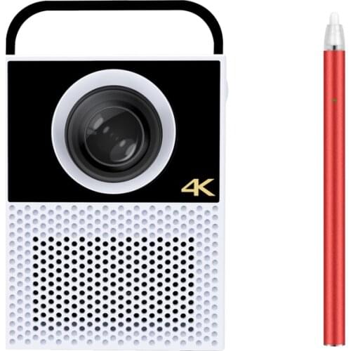 DLP 4K Projector Portable Android handy LED Smart Projector Black/white with Pen X5