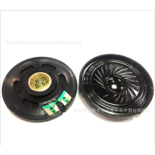 Manufacturers stock 40mm8 ohm 0.5W plastic case inner magnetic speaker speaker Christmas card speaker