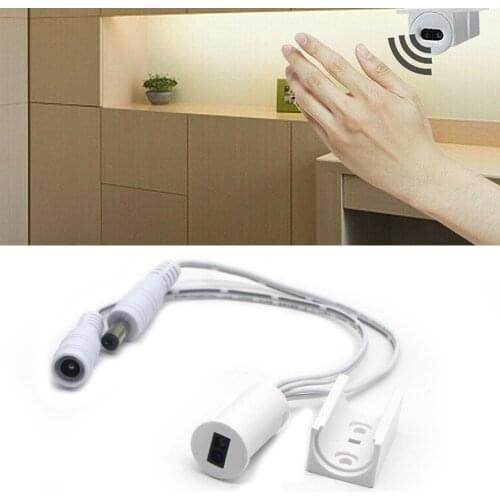 Hand Sweep Switch 3A DC 12V-24V IR Motion Sensor Hand Wave Scan Smart ON/OFF Switch DIY LED Closet Cabinet light Wardrobe lamp