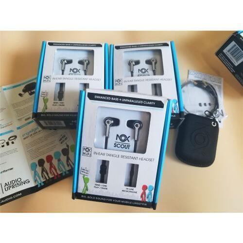 Sport Earpiece NOX-HSM001A0 HIFI EarPhone Earbuds for iPhone Samsung Xiaomi