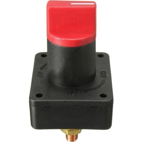 Battery Switch Power Disconnect Switch Rotary Isolator Cut OFF Switch for Car Boat Marine Van Truck Rv ATV Caravan (Type J 1pcs)