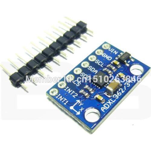 WS16 ADXL346 3-Axis Digital Acceleration Accelerometer Of Gravity Tilt Module Replace 3 axes ADXL345 Accelerometre Connector