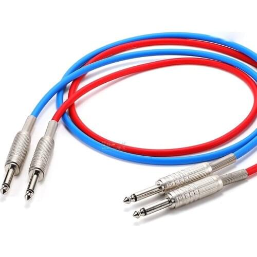 1Pcs Japan Canare audio cable GS-6 suitable for musical instrument guitar connection F-15 large two-pin plug HiFi