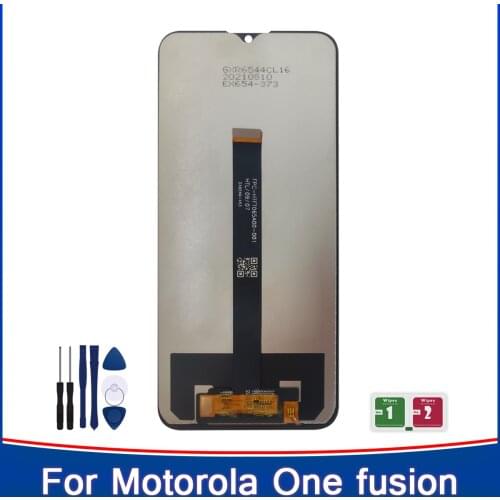 100% Test LCD Screen For Motorola One Fusion LCD xt2073-2 Display Touch Screen Digitizer Assembly For MOTO One Fusion Display