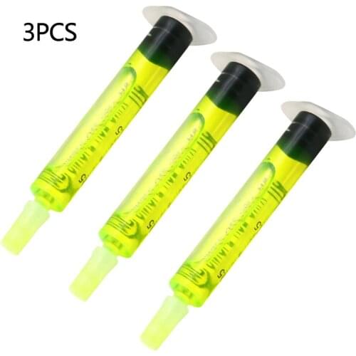 3pcs R134a R410 R12 Air Conditioning A/C System Leak Test Agent Car Frozen Tracer Oil Automotive Air Conditioning Repair Tool