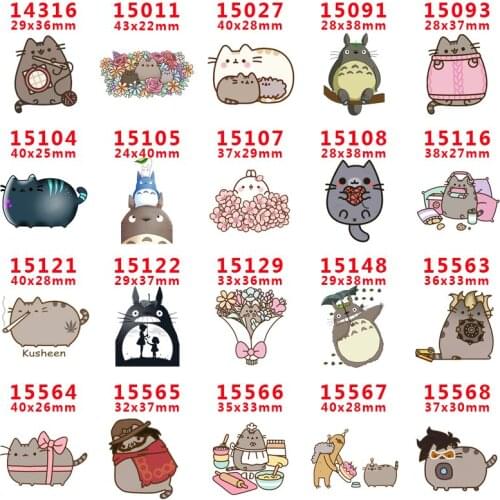 Free shipping 30 pcs cartoon character planar resin PR 14316