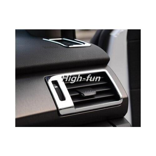 FUNDUOO 6pcs Car Interior Air Conditioning Vent Outlet Output Trim Sticker Cover Sticker For Honda Accord 2014 2015