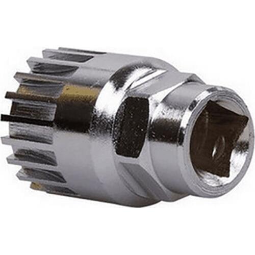 Bicycle Shaft Socket Bike Bottom Bracket Remover BB Puller 20 Teeth Wrench Bicycle Repair Tool Outdoor Riding Emergency Supplies