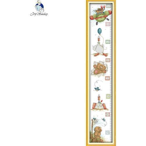 Joy Sunday Forever Friends Height Table Counted DMC Cross Stitch DIY 14CT and 11CT For Embroidery Home Decor Factory Wholesale