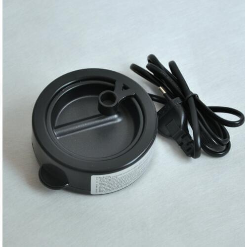 Black Mini Glue Pot Keratin Fusion Melt Hot Pot Constant Temperature for Hair Extension Professional Salon Extension Tool