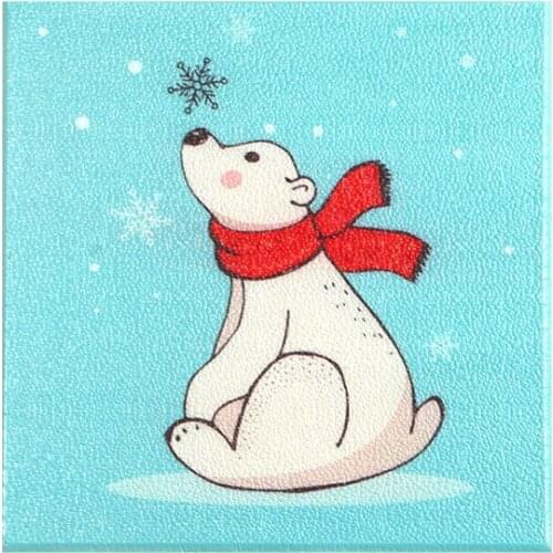 3d Foam Wall Stickers Childrens Cartoon Anti Collision Soft Package Waterproof Self Adhesive Wallpaper