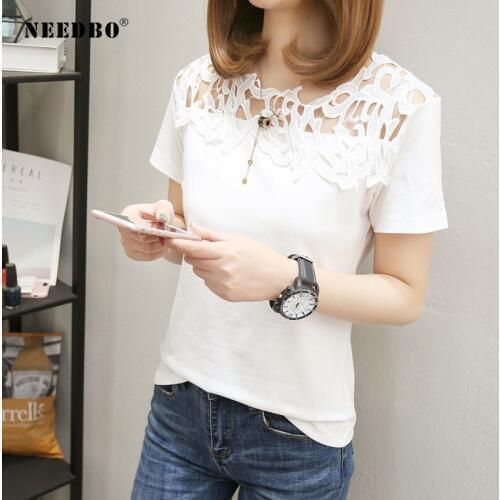 NEEDBO Women's Silk T-Shirts