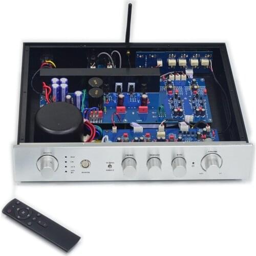 New Finished High-end E300 Preamplifier High School Low Volume Adjustment Pre-amp With Balanced Output