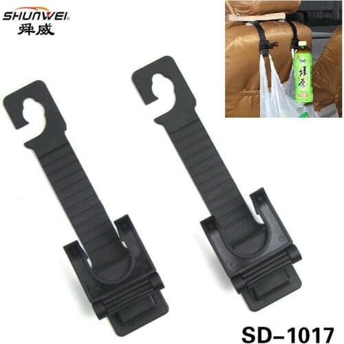 Shunwei double-purpose big hook SD-1017 for drinks used in car chair-back beverage hook