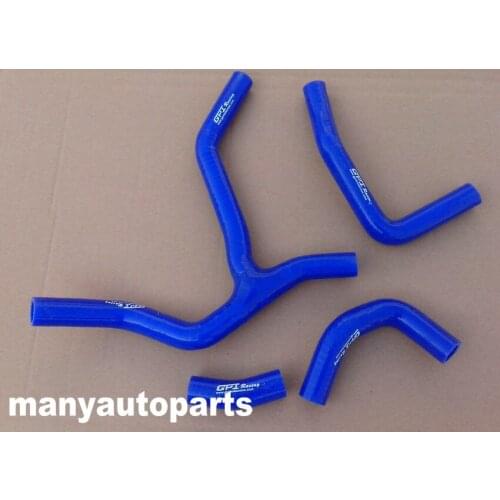Silicone radiator hose Y kit FOR HONDA CRF450R CRF 450 R 2015 2016 BLUE