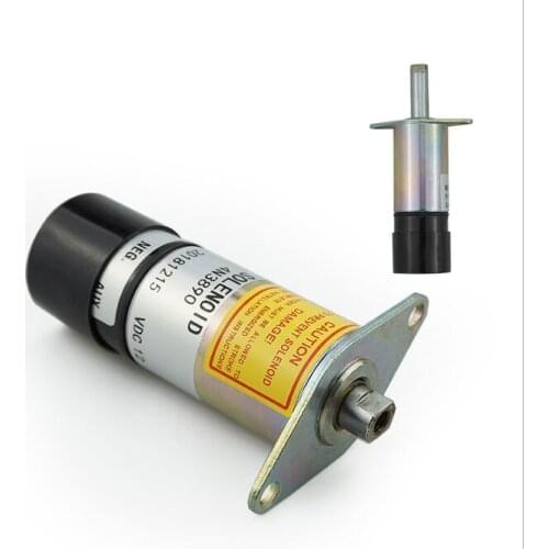 Solenoid 24V Fit for 3306 3412 3406 3408 Engine 4N3890 1500-24AS1U1