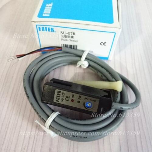 SU-07R FOTEK NPN+PNP NO Photoelectric Switch U Type RED LIGHT MARK SENSOR New Original
