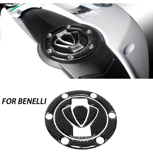 KODASKIN Real Carbon Tank Protector Gas Cap Pad Filler Cover Sticker Decals Fit for Benelli TNT899S BJ600 BN600 400 250