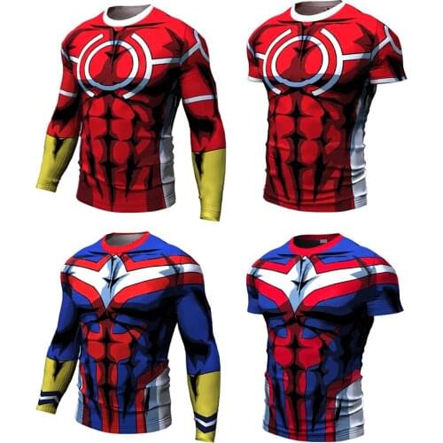 2021 New Hero Goku Fighter T-shirt Harajuku Cosplay Anime character Tshirt Men Tees Harajuku Tops T Shirt Streetwear