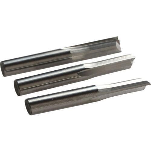 3pcs 6.0*17mm 2 Flute Straight Knife Milling Cutter Cutters On Wood Tools CNC Router