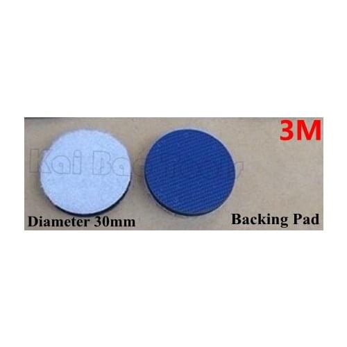 32mm Sanding Backing Pad Abrasive Mat for 3125 Air Sander Hook & Loop Well Finishing Backing Pad