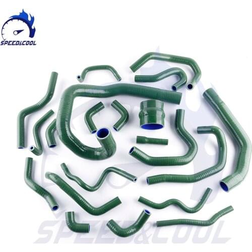 Car Silicone Radiator Coolant Pipe Tube Hose Kit For TOYOTA SUPRA MA70 MK3 7M-GT 7MGTE Turbo 3.0L