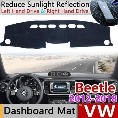 For Volkswagen VW Beetle 2012~2018 Anti-Slip Mat Dashboard Cover Pad Sunshade Dashmat Protect Carpet Car Accessories 2013 2014