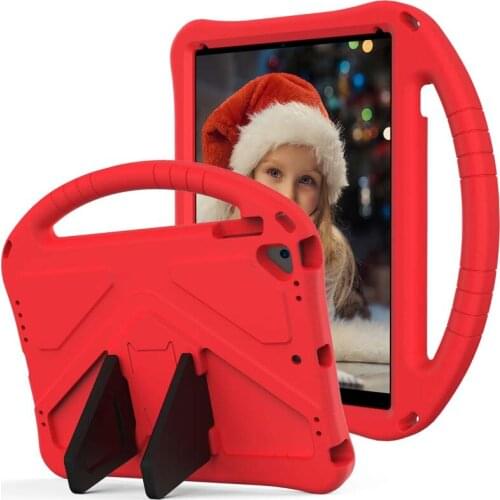 EVA Foam Handle Case For iPad 9.7 2017 A1822 A1823 Kids Safe Shockproof Stand Protective Cover