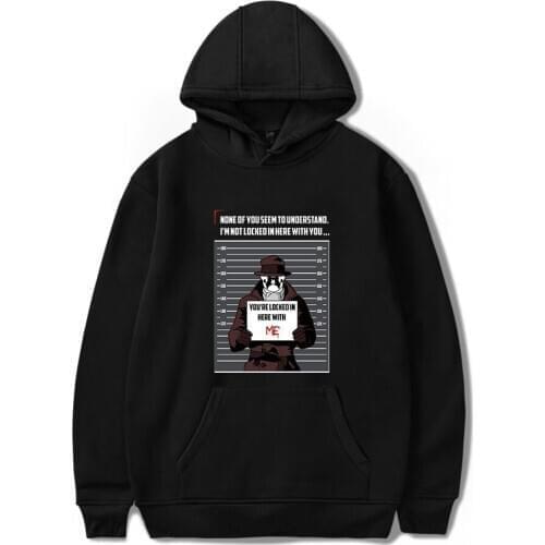 Classic Popular Films Watchmen Hoodies Men/Women Cool Hip Hop Casual Fashion Print Watchmen Sweatshirts