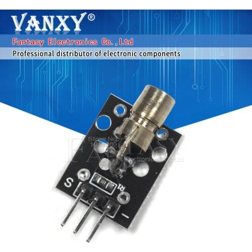 5pcs 650nm Laser sensor Module 6mm 5V 5mW Red Laser Dot Diode Copper Head for new