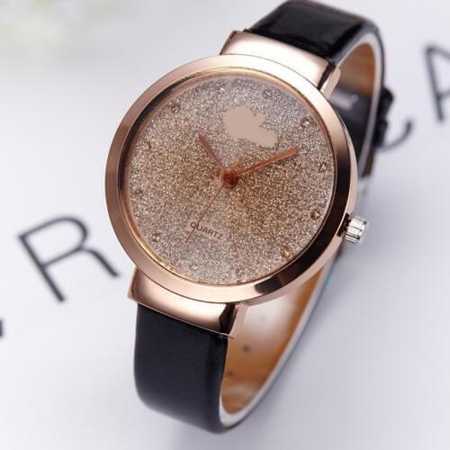 NEWegg Ladies Watch With Leather Strap