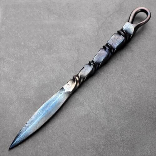 Longquan Tea Knife Handmade Steel Knife Pry Tea Tool Cones Chinese Kung Fu Teaware Accessories Tea Needles Beautiful Decor Craft