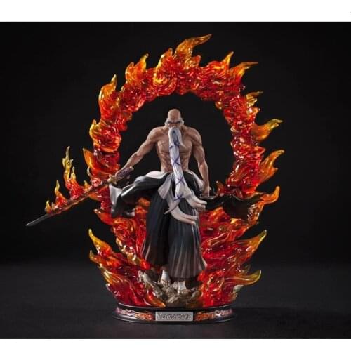 BLEACH GK Statue CS-Studio Yamamoto Genryuusai Shigekuni 33CM Resin Action Figure Collection Model Toys F42