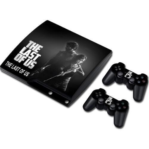 THE LAST OF US Skin Sticker Decal for PS3 Slim PlayStation 3 Console and Controllers For PS3 Skins Sticker Vinyl