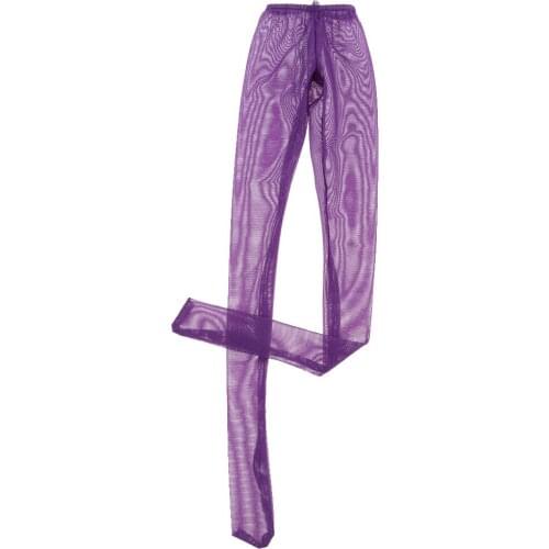 Purple Girl Doll Stockings for 1/3 Doll for Night Lolita Dolls Leggings
