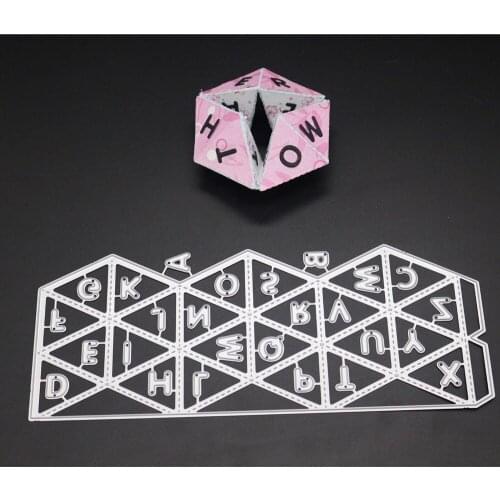 Hemere 8.5x21cm Game Box Frame 3D DIY Metal Steel Cutting Dies Scrapbooking Paper Craft Card Die Photo Invitation Cards Decor