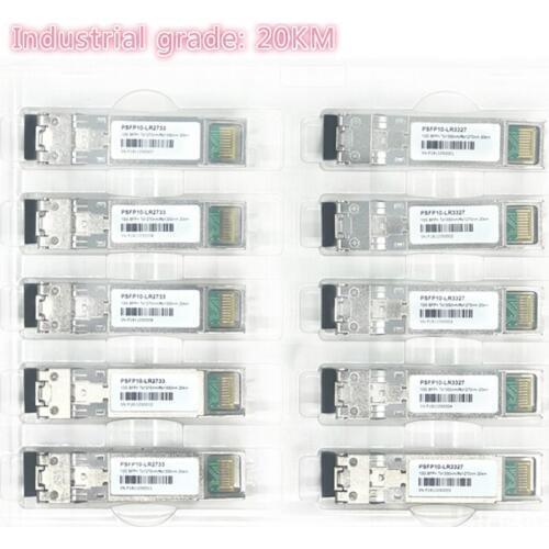 SFP 10G LC 20KM 1270nm/1330nm Industrial grade Single Fiber SFP Optical Module SFP Transceiver Industrial grade -40-85 Celsius