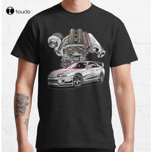 Supra 2Jz Classic Boosted Jdmdaily Drift Drifting T-Shirt Cotton Tee Shirt