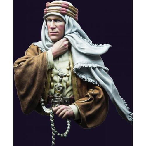 1/10 T.E. Lawrence, 1917, Resin Model Bust GK, Unassembled and unpainted kit