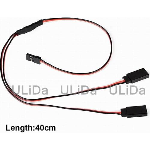 5 Pcs 300mm Servo Lead Cable Extension Y extension cordfor RC Futaba JR Male to Female 30cm