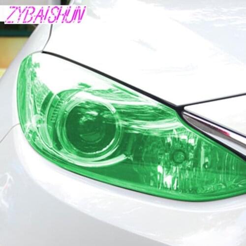 11 colors car lights 30*100 cm car high beam light protection film for Cadillac XTS SRX ATS CTS/Renault Koleos Fluenec Latitude