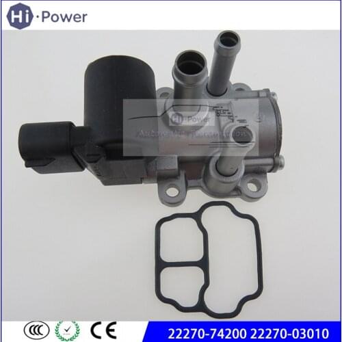 22270-74200 22270-03010 Idle Air Control Valve 22270 74100 74200 03010 1368000120 For Toyota RAV4 RAV 4 2.0 2.0L Celica 2.2 2.2L