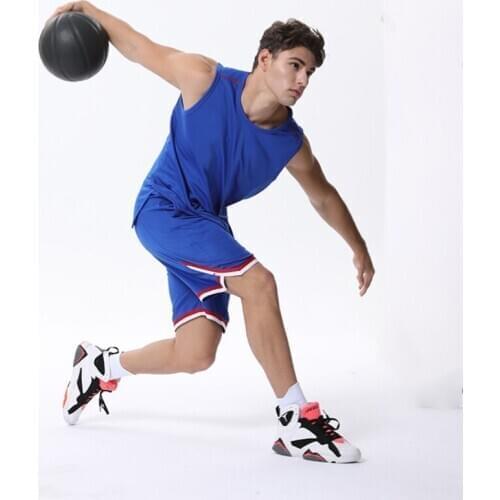 Custom basketball jersey youth college team tops sleeveless breathable basketball shirt throwback uniform kit set For kid men