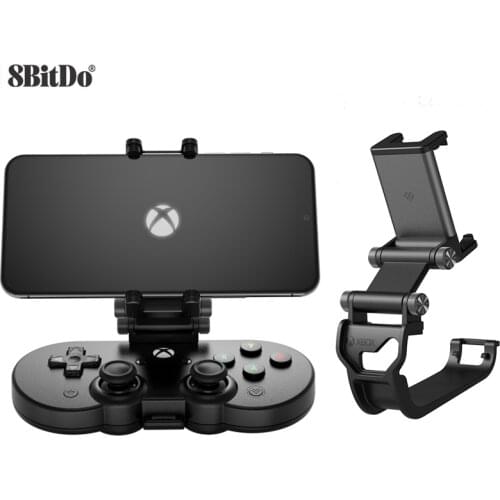 8BitDo SN30 Pro Bluetooth Controller Gamepad Android for Xbox Cloud Gaming on Android include Phone Holder Clip Controller Clip