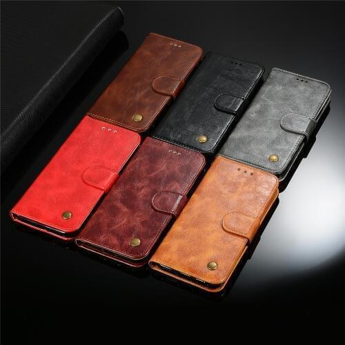 Wallet Case For iPhone Xs Max XR Xs X 5 5s SE 6 6s 7 8 Plus Cover Phone Bag With Stand Extravagant Retro PU Flip Leather Case