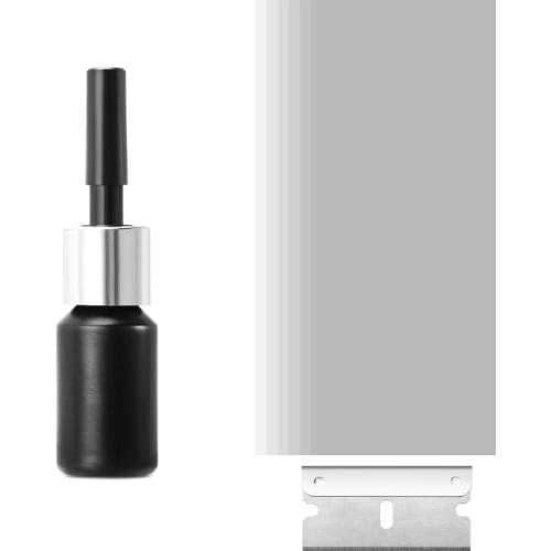 Car Windshield Repair Tool DIY Window Repair Tool Windshield Glass Scratch Crack Recovery Window Glass Resin + Blade + Stripe