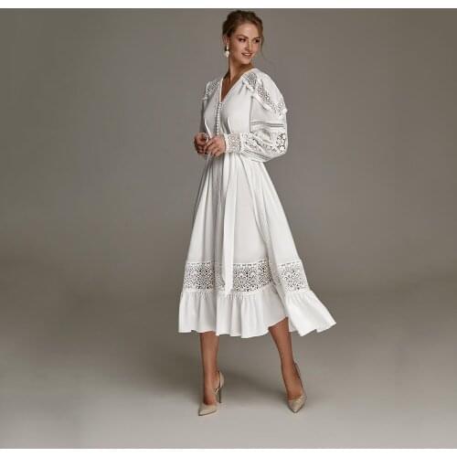 Laxsesu Women's Dresses Below The Knee China